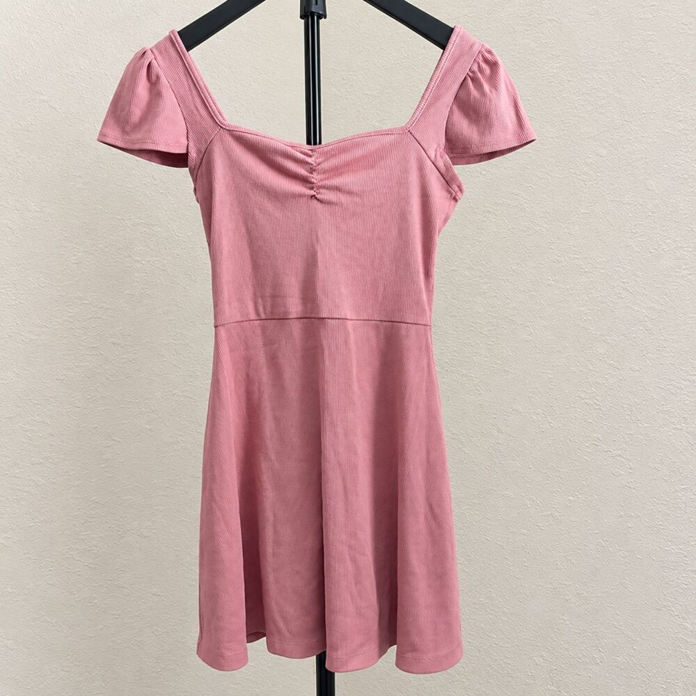 Dusty Pink Mini Dress